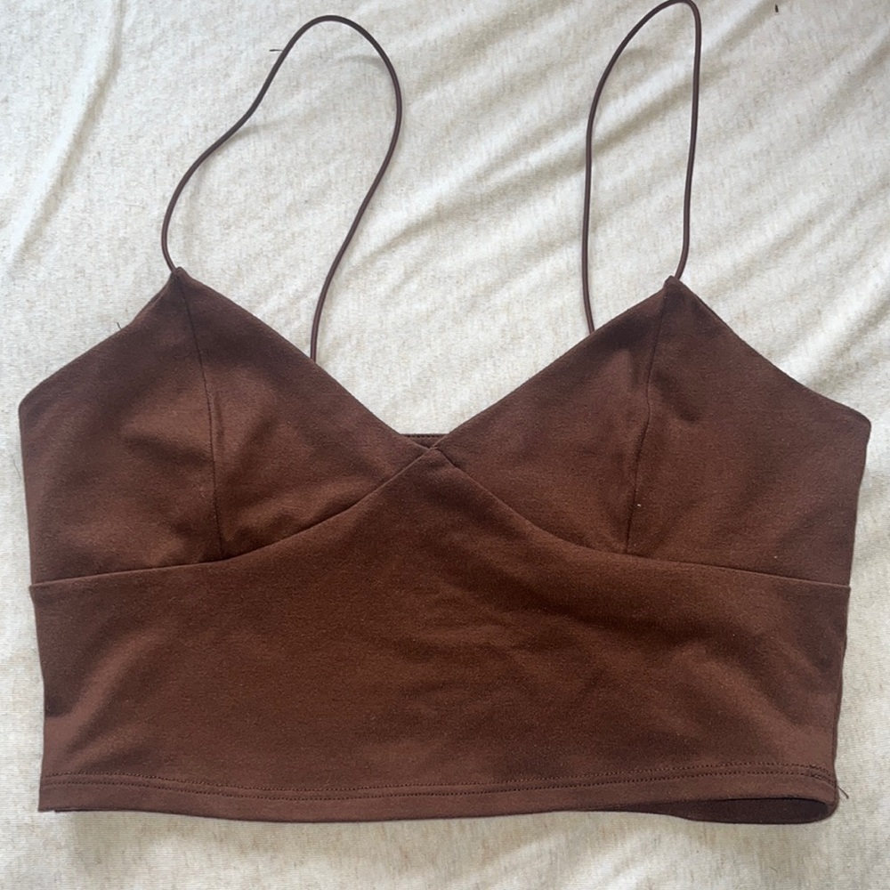 Brown Tank Top